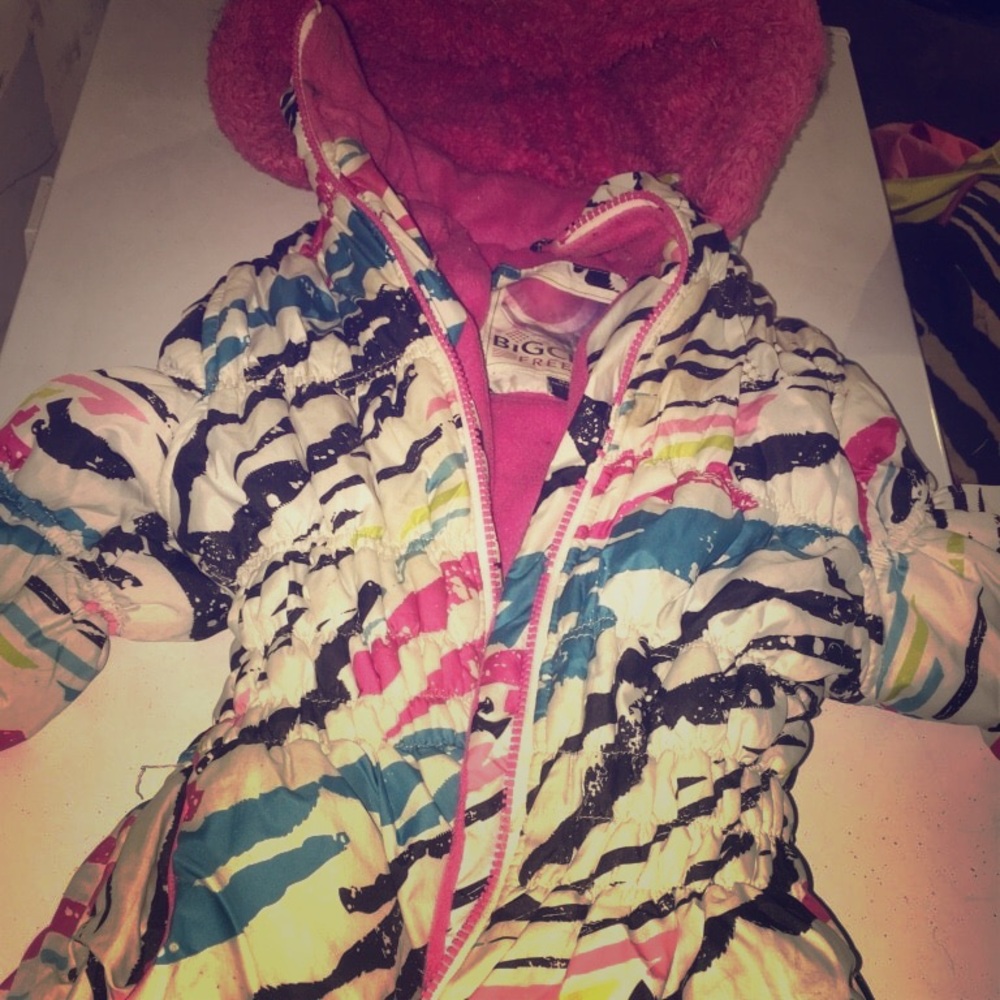 Rainbow coat